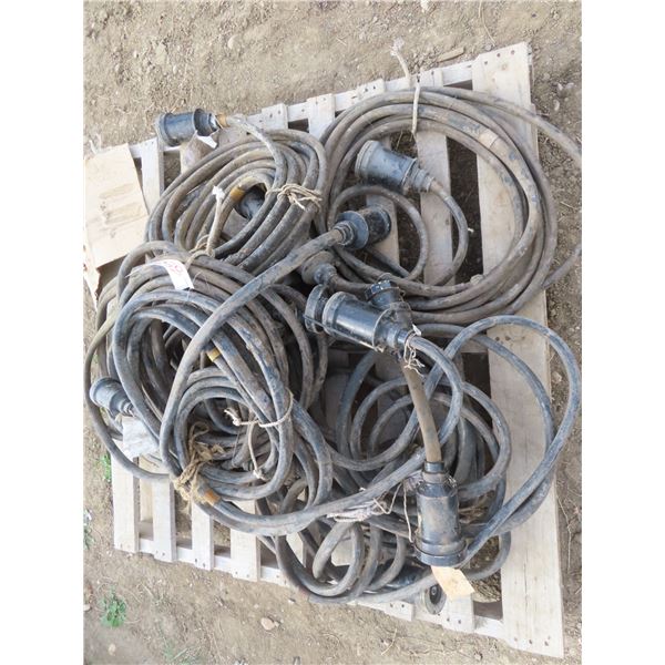 pallet of CAF electrical extension cables