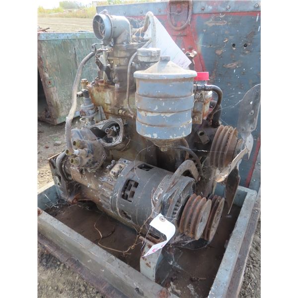 1/4 ton SMP M38 CDN CAF inline 4 cylinder vehicle engine with crate box