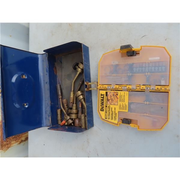 torch tops , Dewalt screw , driver set