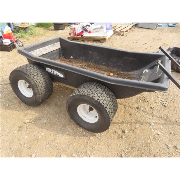 sleigh on wheels with hitch