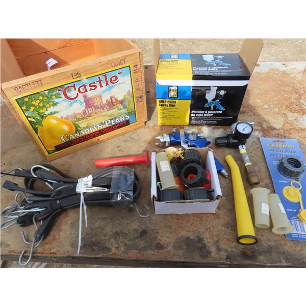 new HVLP spray gun fuel caps , nozzles