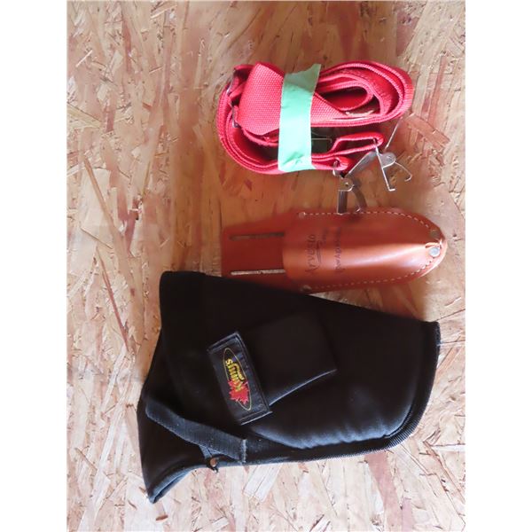 drill knife pouch , suspenders , new