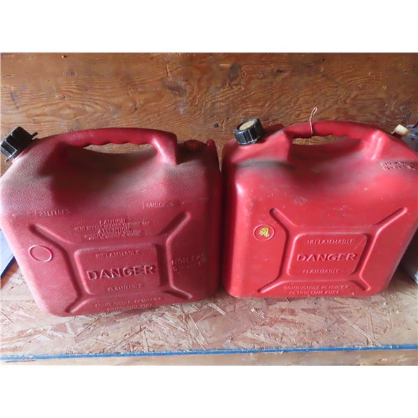two 5gal jerrycans