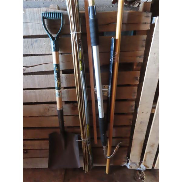 gutter cleaner , shovel , misc.