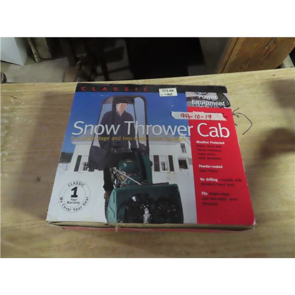snowthrower cab