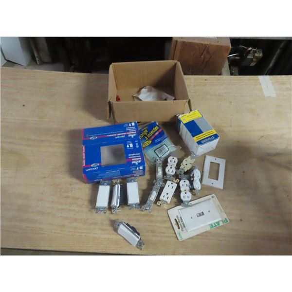 electrical plugs and switches