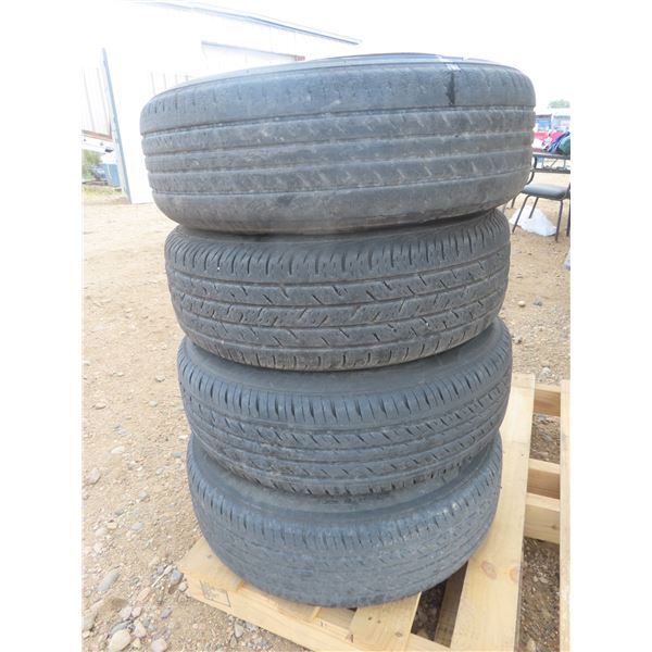 5x115 bolt pattern rims with 205-70-R15 tires 3 of 4 tires are good