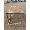 Image 2 : 64x30x32" steel welding table