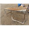 Image 3 : 64x30x32" steel welding table