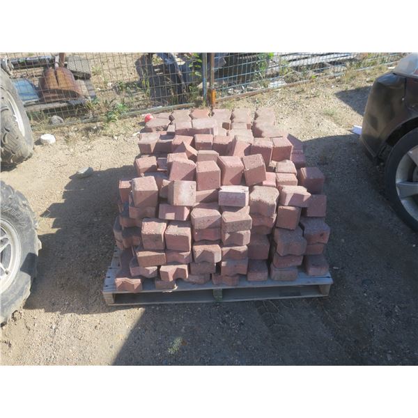 pallet of paving stones
