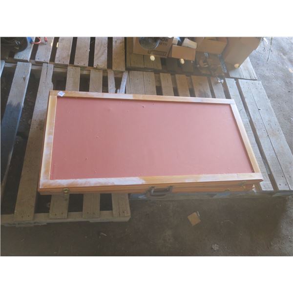 Indoor Enclosed Bulletin Board