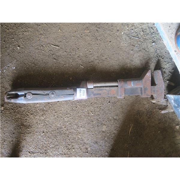vintage pipe wrench