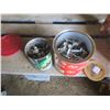 Image 1 : two containers of metric nuts and bolts