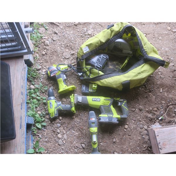bag of RYOBI tools *work*