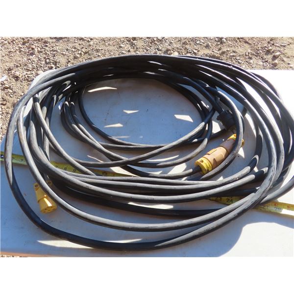 two heavy duty extension cords