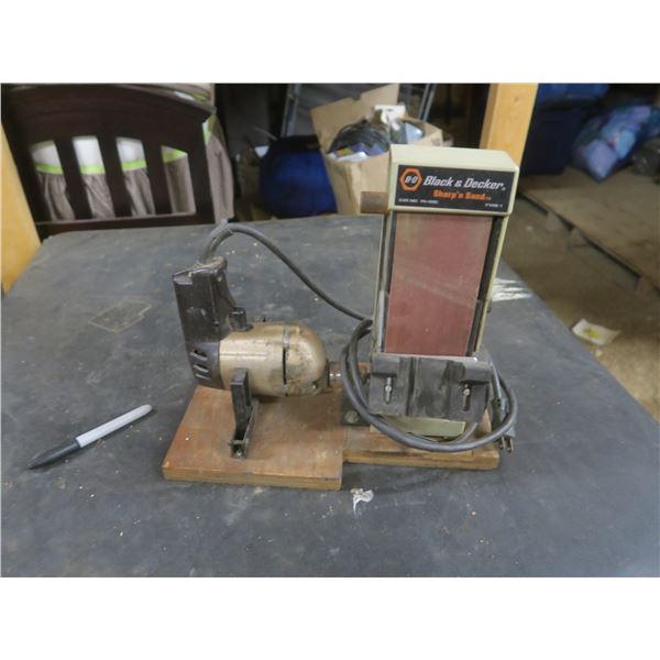black and décor sharp'n shine