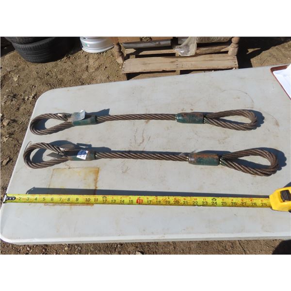 3/4" 2'6" wire choker sling