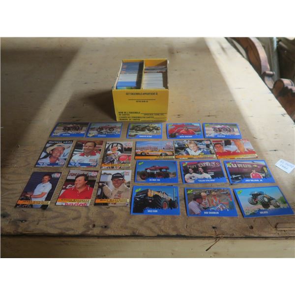 553 collectable drag racing and monster truck cards