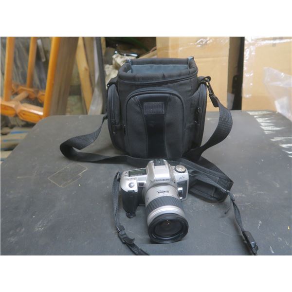 camera with bag