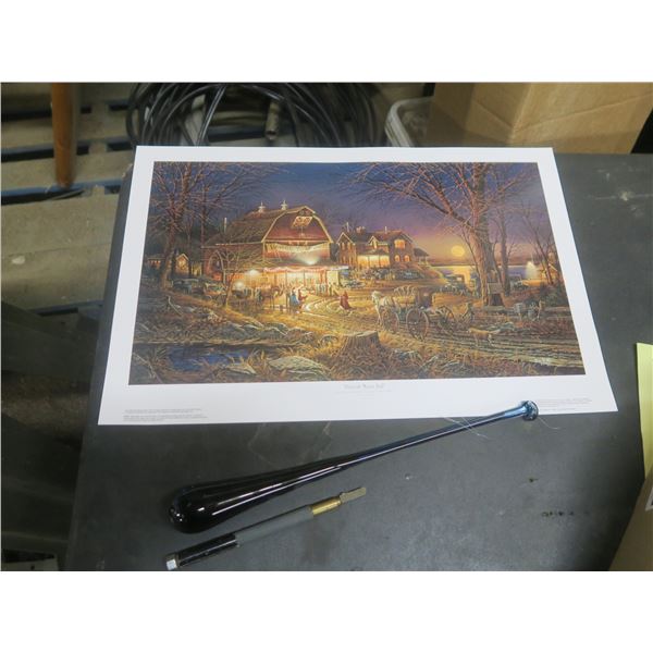 photos and a glass cutter