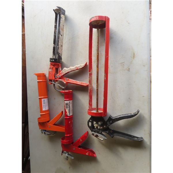 4 caulking guns