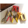 Image 1 : wire crimpers , metal shears , staplers