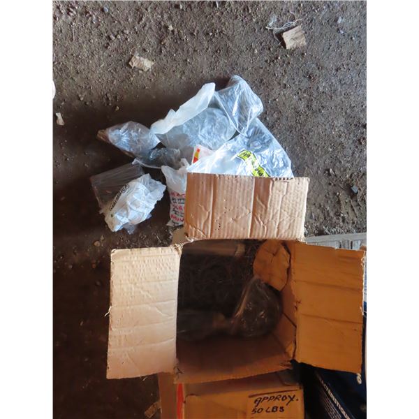 box of nails and screws