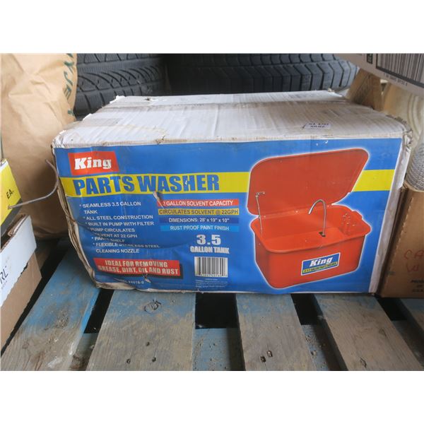 parts washer new in box