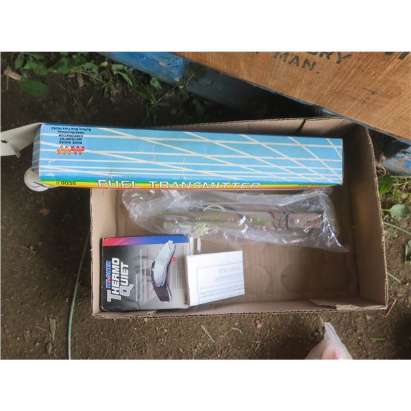brake pads, fuel transmitter