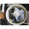 Image 5 : bucket of assorted hardware