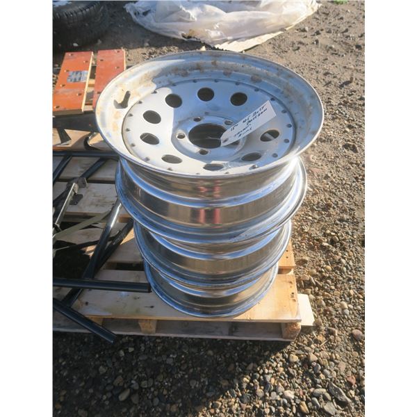 15" 4+5 bolt pattern trailer rims