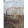 Image 1 : 1 steel plow wheel
