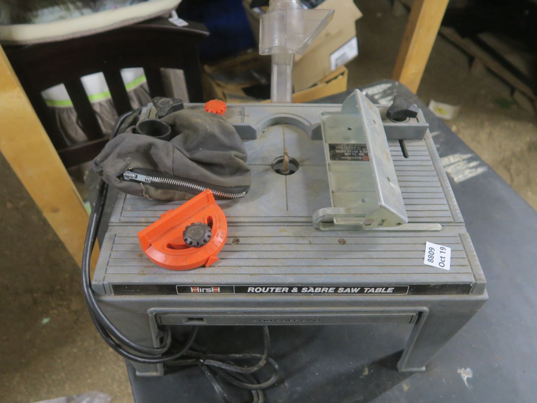 router and sabre saw table - Schmalz Auctions
