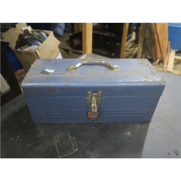 toolbox with assorted tools