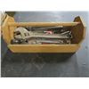 Image 3 : wooden toolbox with tools