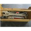 Image 4 : wooden toolbox with tools