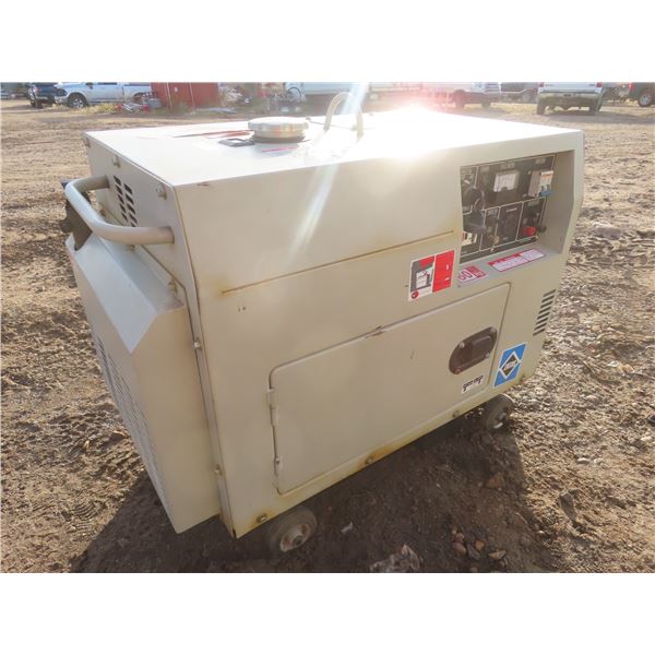 60hz diesel generator works good has electric start