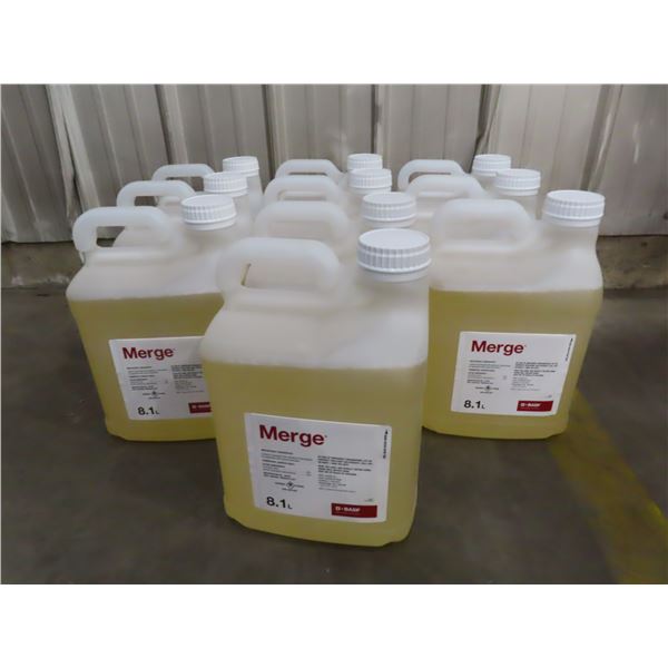 10x 8.1L of Merge emulsifiable concentrate
