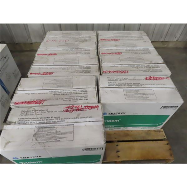 9 cases Corveta Tridem Herbicide (1 case good for 40 acres)