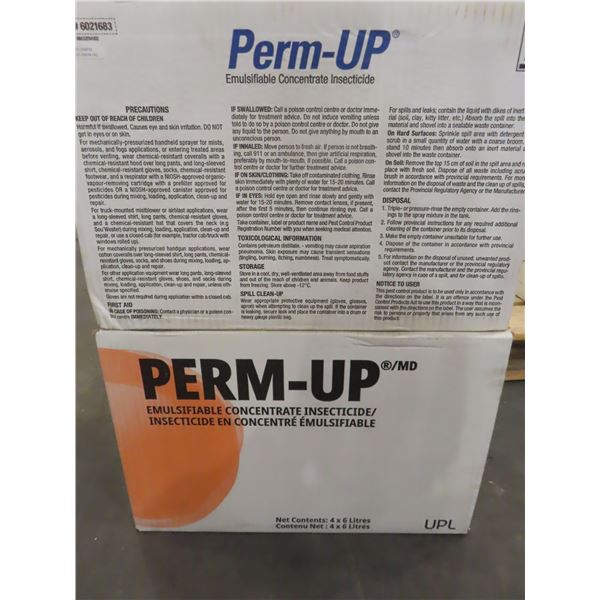 8x 6L Perm-Up emulsifiable concentrate insecticide