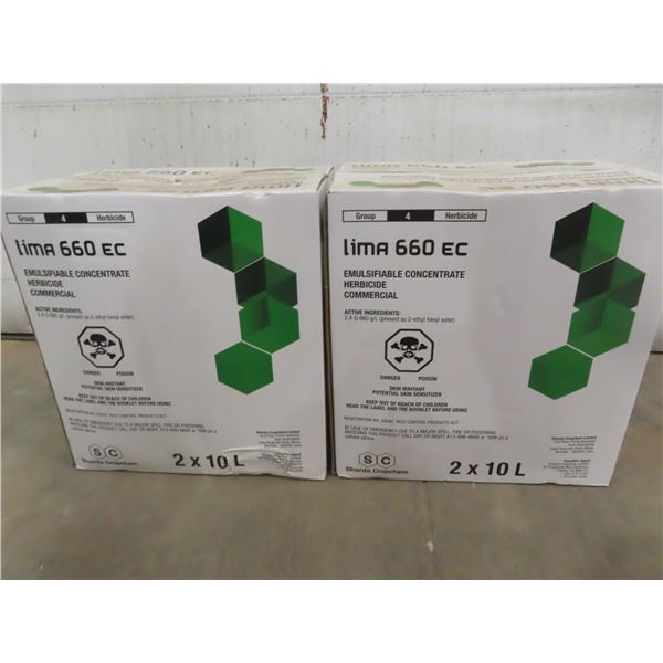 4x 10L Lima 660 herbicide