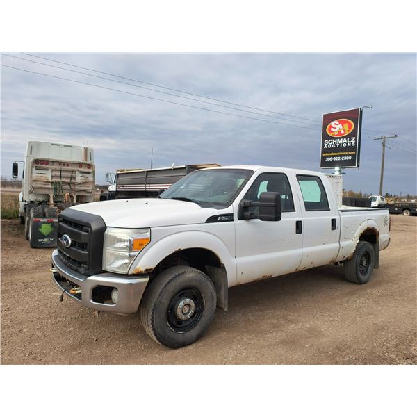 2011 Ford F250 Super Duty 4WD VIN: 1FT7W2B69BEA43574