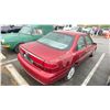 Image 2 : 1999 FORD  CONTOUR SPORT, 4DR SEDAN,  RED VIN 1FAFP66L5XK133108