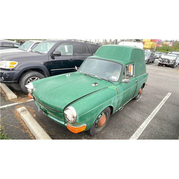 1970 VOLKSWAGEN TYPE 3, 2DR HATCHBACK,  GREEN VIN 3602059497