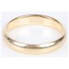 Image 1 : 14K YELLOW GOLD WEDDING BAND 4.6 GRAMS 9.75 US