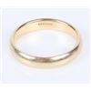 Image 2 : 14K YELLOW GOLD WEDDING BAND 4.6 GRAMS 9.75 US