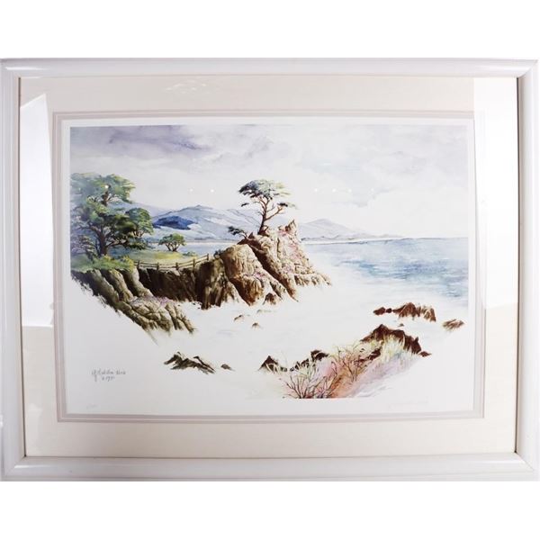M. NEEB "LONE CYPRESS" LIMITED PRINT SIGNED 9/350