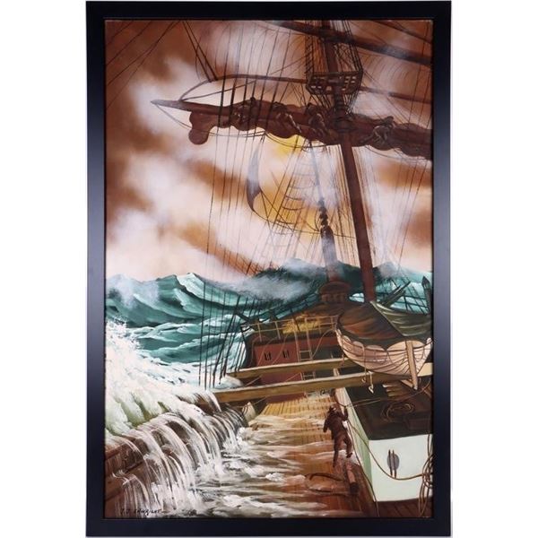 J. J. ENWRIGHT ORIGINAL ACRYIC PAINTING AFTER