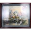 Image 1 : THOMAS KINKADE SIGNED "LAMPLIGHT MANOR" LIMITED
