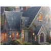Image 2 : THOMAS KINKADE SIGNED "LAMPLIGHT MANOR" LIMITED